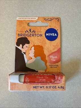 Nivea Bridgerton Moisturizing Lip Care - Peach Tea